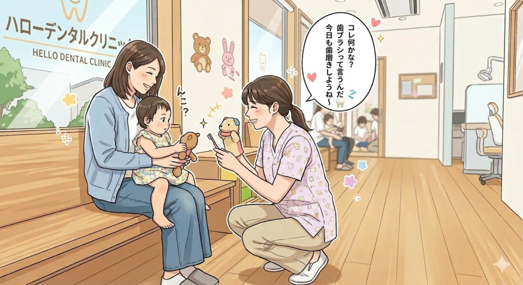 【0歳からの歯医者さん】親子で笑顔に！早期受診のメリットと当院の「家族に寄り添う」思い