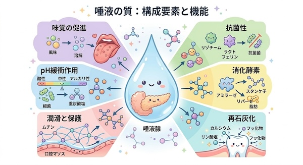 唾液の「質」を高めると虫歯になりにくいって本当？