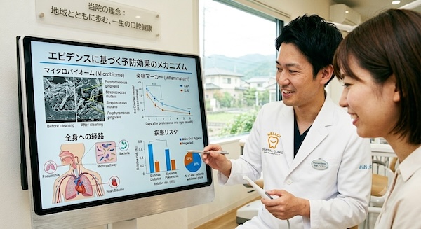 口腔ケアの予防効果について（エビデンスベース）
