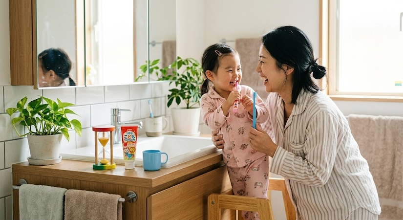 毎日の「歯磨きバトル」から卒業！親子で笑顔になる歯磨き習慣🪥